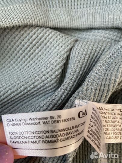 Свитшот 92 C&A Германия новый