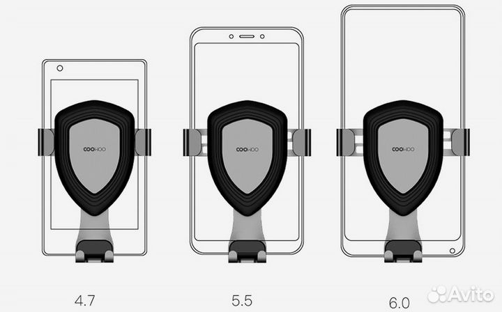 Автомобильный держатель Xiaomi T100