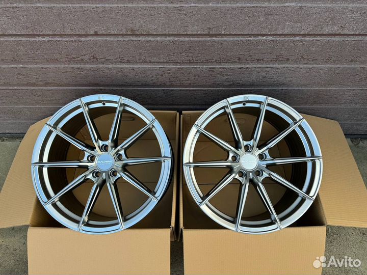 Диски R18 5x108 Machine Culture FF208 хром HB