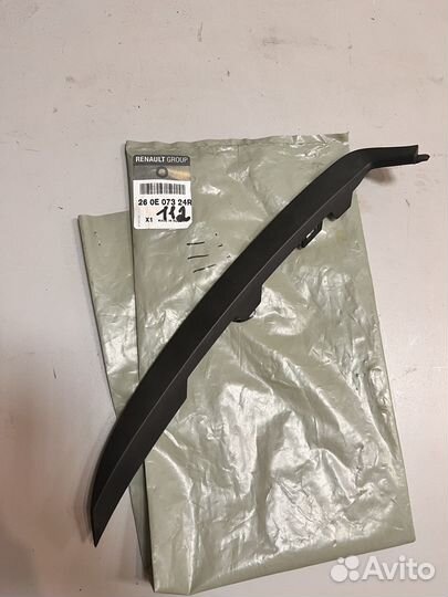 Планка под фару левая renault logan II (2014)