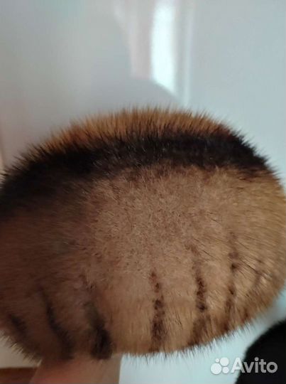 Берет норковый