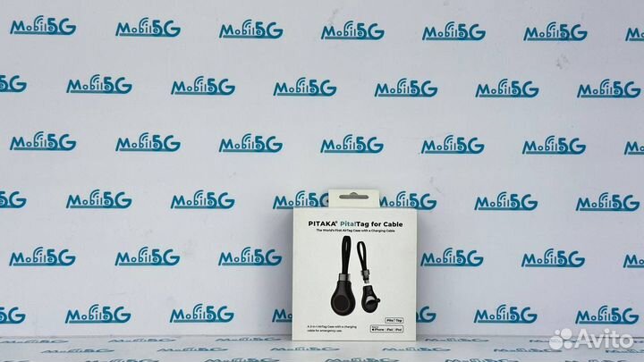 Чехол Pitaka Air Tag с кабелем
