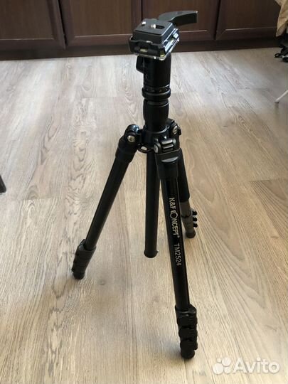 Штатив k&f concept tm 2524 и стойки