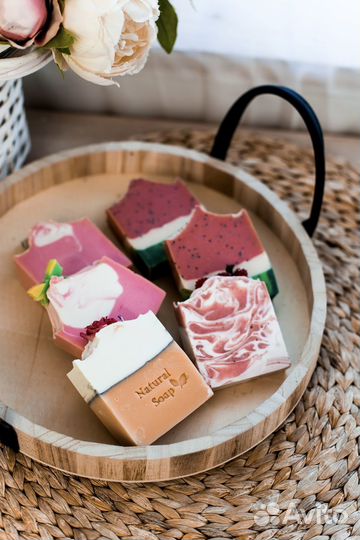 Мыло ручной работы (натуральное-с нуля)
