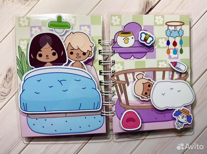 Блокнот Тока Бока семья