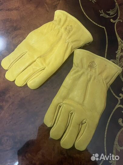 Перчатки мужские кожаные