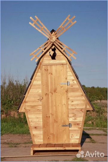 Уличный туалет с установкой эрв 438