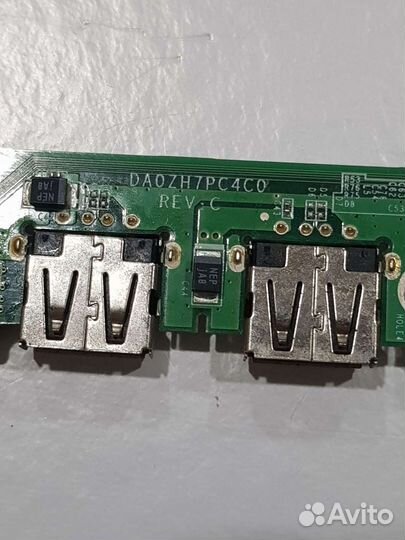 Плата USB, audio, кардридер для Acer Aspire 1410