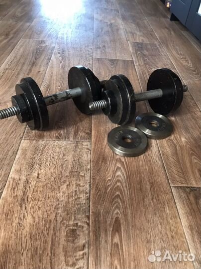 Гантели разборные 12,5 кг