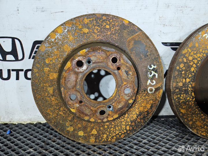 Диск тормозной передний Honda Accord CL7 K20A 2006