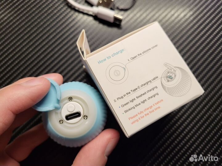 Умный мячик для кошки игрушка