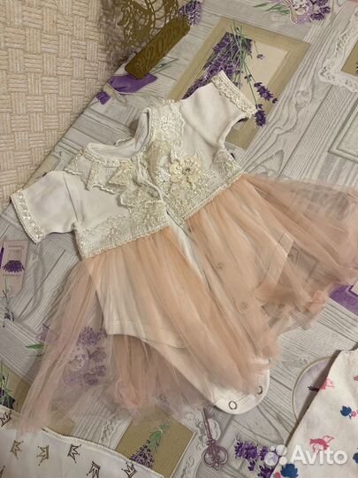 Пакет одежды для девочки с рождения