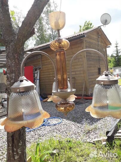 Люстра потолочная бу СССР