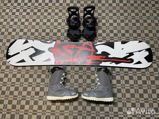 Сноуборд комплект K2 - 161 + Burton + Thirtytwo 42