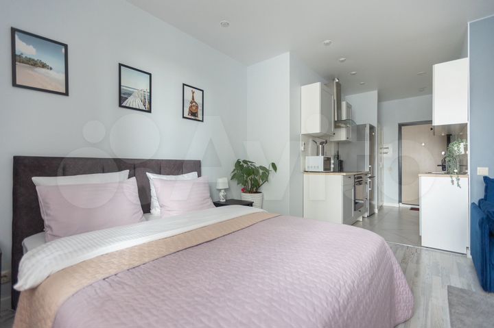 1-к. квартира, 28 м², 2/16 эт.