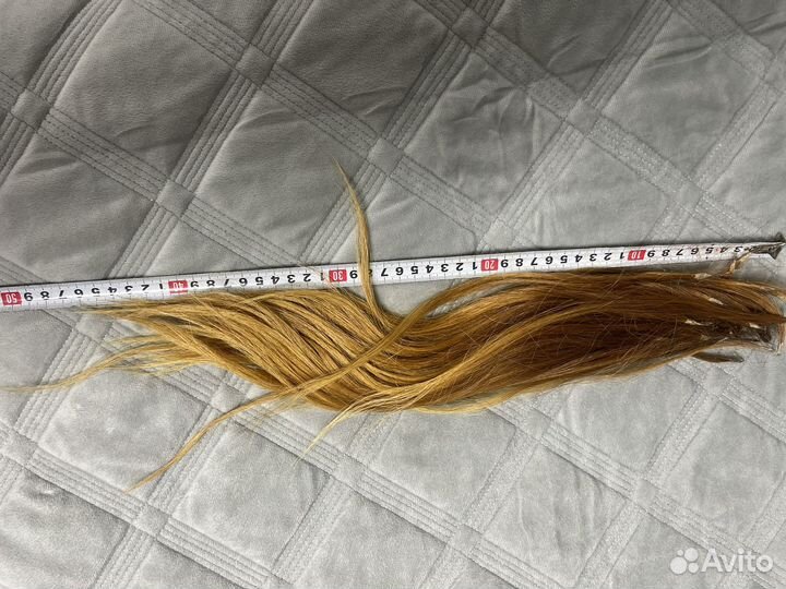 Волосы для наращивания натуральные бу