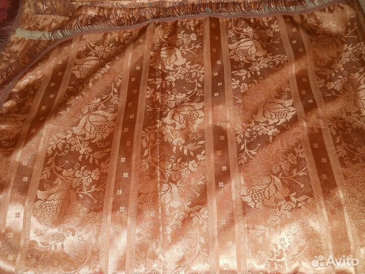 Занавеси, покрывало с наволочками