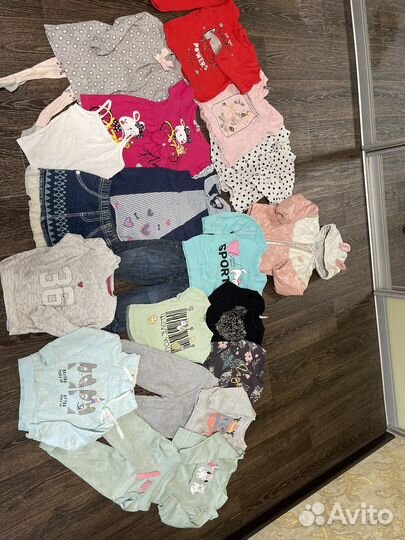 Вещи пакетом на девочку 92
