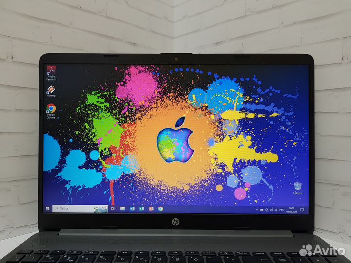 Мощный нoутбук HP 4 потока/8Gb/SSD/ гарантия