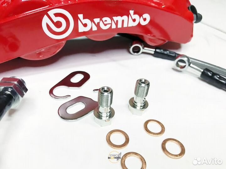 Тормозная система Brembo GT 6 порш Subaru Impreza