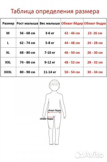 Многоразовые трусики подгузники для плавания