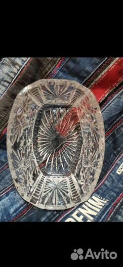 Салатник хрустальный