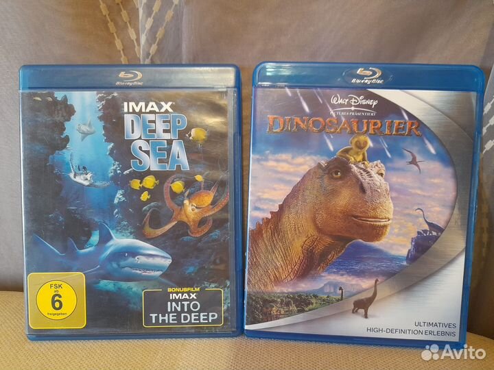 Диски Blu ray лицензия 7 шт