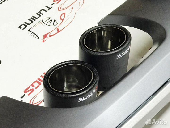 Диффузор + насадки Audi A3 16-н.в. S3 Sportback