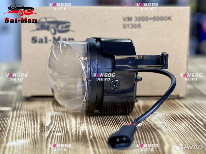 Птф LED Поло седан VW 3000k/6000k 