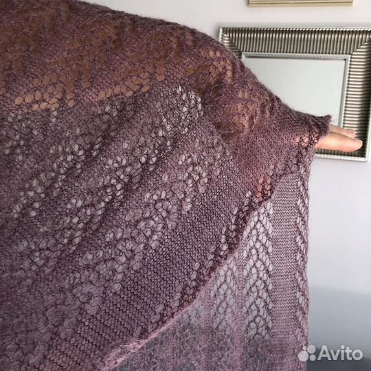 Палантин и пуховый платок паутинка