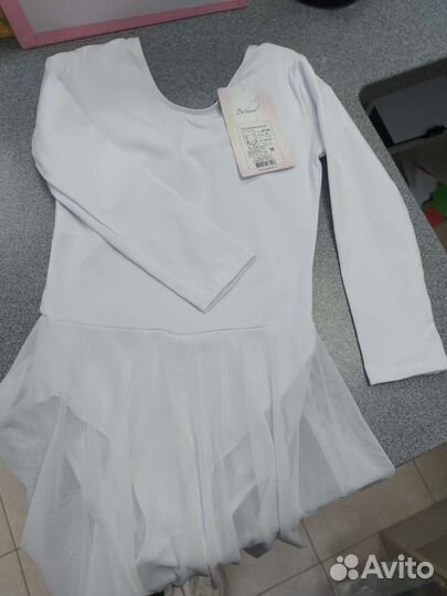 Дг 330 Купальник гимнастический рукав 3/4