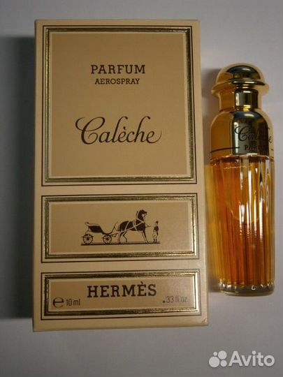 Hermes Caleche 10 мл. спрей духи винтаж 1986 год
