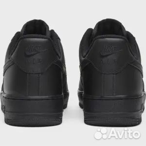 Кроссовки Nike Air Force 1 '07 'Black', черный