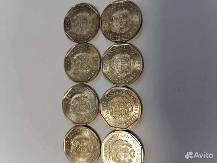 Монеты Перу красная книга