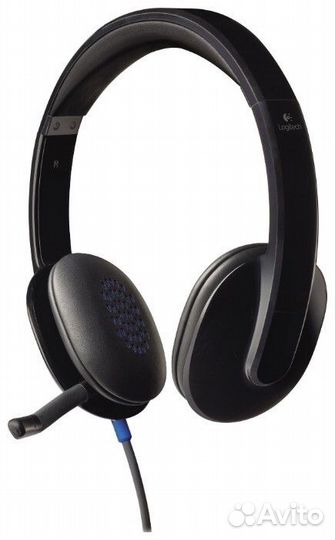 Гарнитура Logitech Headset H540 USB 981-000480