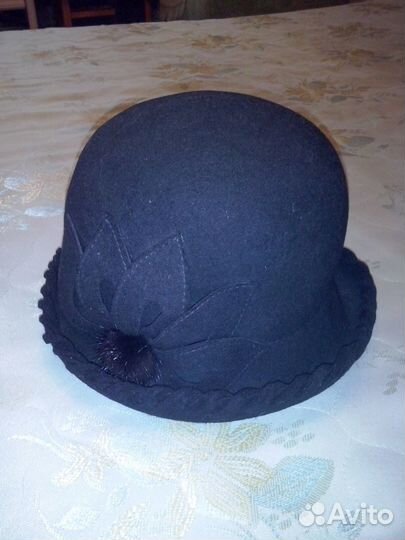 Шляпа фетровая 56-58