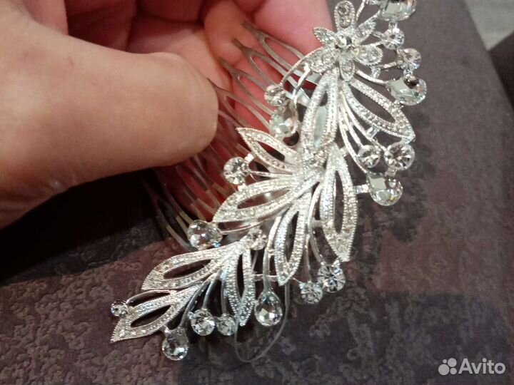 Гребень для волос свадебный