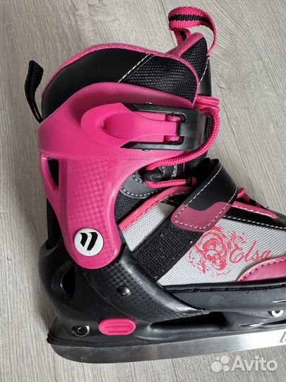 Коньки детские раздвижные 33 36