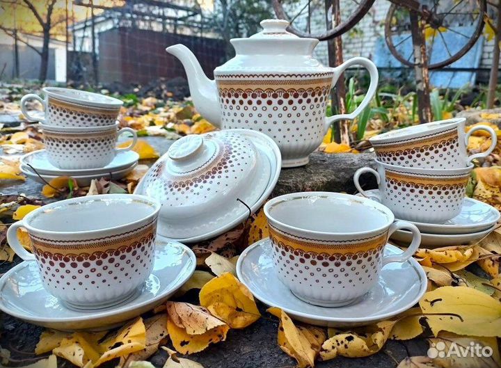 Набор чайной посуды СССР