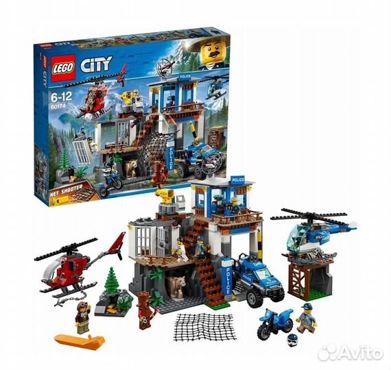 Конструктор lego City 60174 Полицейский участок