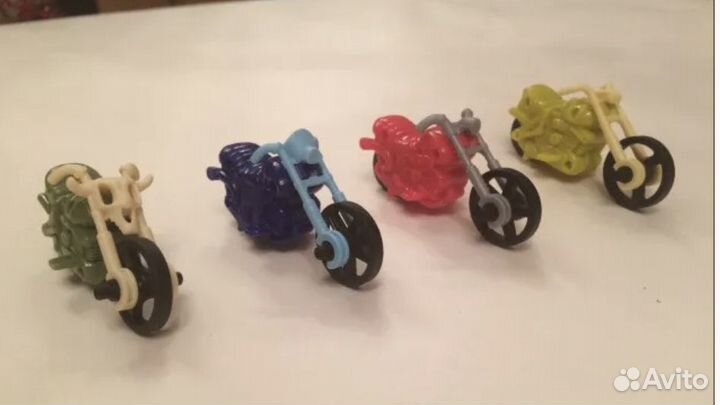 Киндер-сюрприз, техника, 7 разных серий