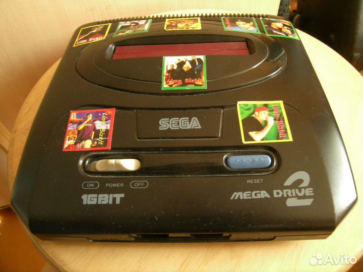 Sega mega drive 2 pal (клон из 90-ых)