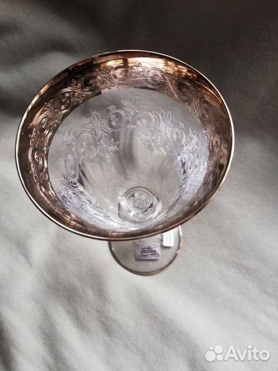 Хрустальные фужеры Cre Art (Италия) 6 шт