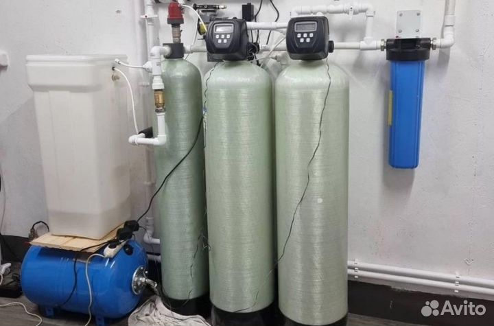 Фильтр для очистки воды. Система умягчения воды