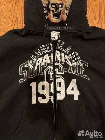 Зип Худи Supreme maison margiela