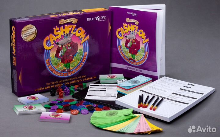 Бесплатно играть в Денежный поток (CashFlow)