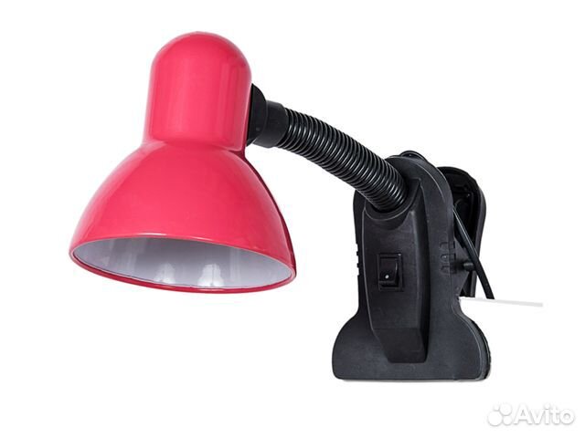 Лампа настольная 108В/1 1х40Вт E27 на прищепке кор