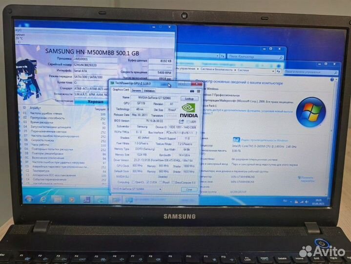Ноутбук Samsung Np300e5a-S05ru Core I5
