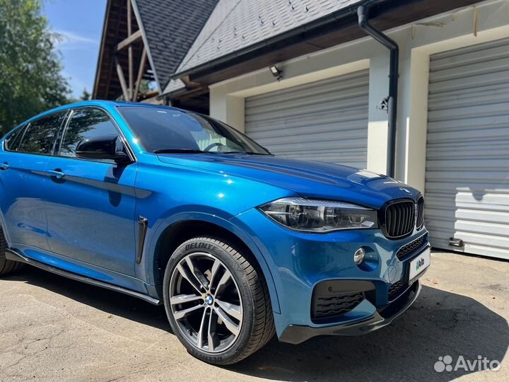 BMW X6 3.0 AT, 2018, 95 100 км