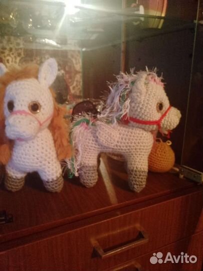 Лошадки ручная работа. Брелки смайлики